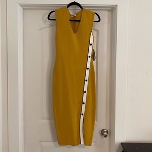 Brand new yellow dress.